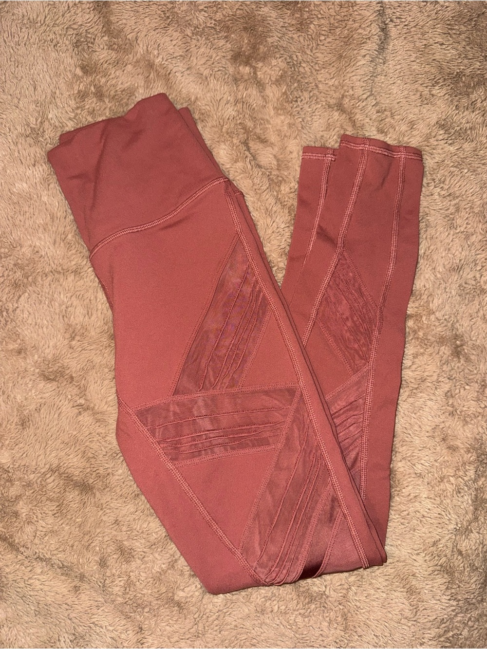 ALO Mauve Dusty Rose Active Leggings